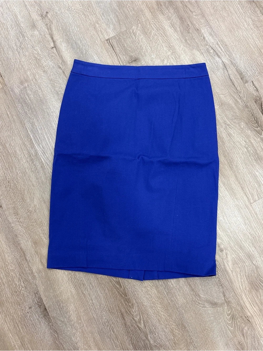 LOFT Cobalt Blue Pencil Skirt - Picture 1 of 2